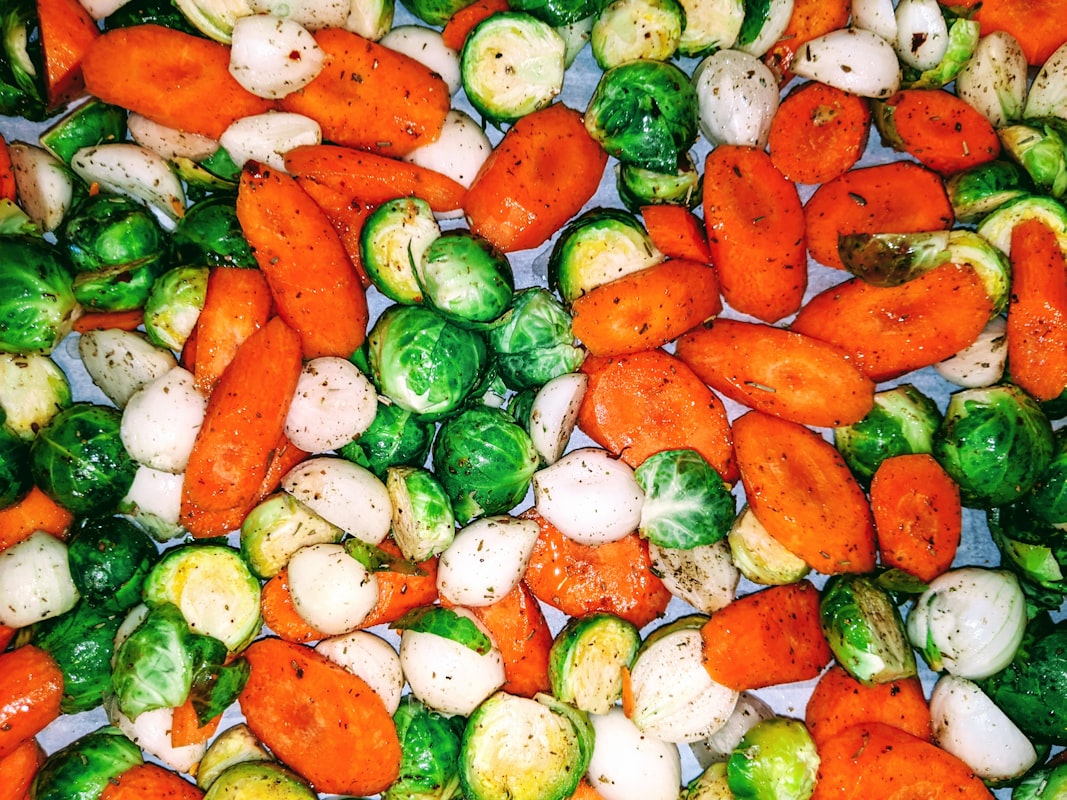 Sous-vide cooking method for seasonal ingredients